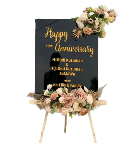 Papan Bunga Akrilik Wunim