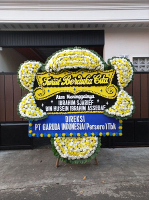 Papan Bunga Duka di Wunim