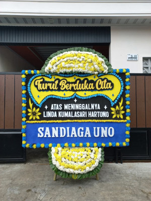 Papan Bunga Duka di Wunim